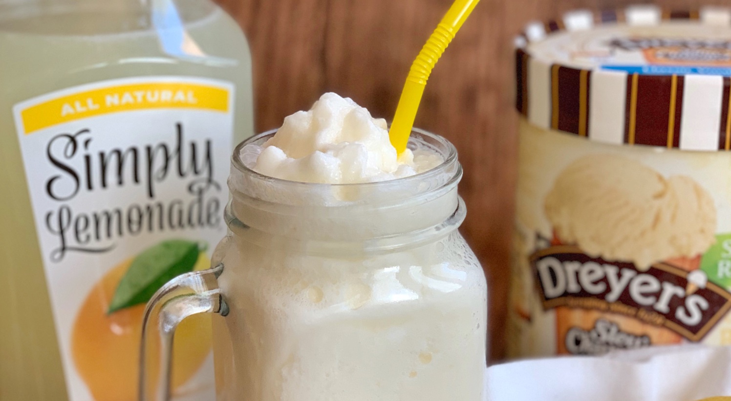 Easy Frosted Lemonade For Summer The Lazy Dish