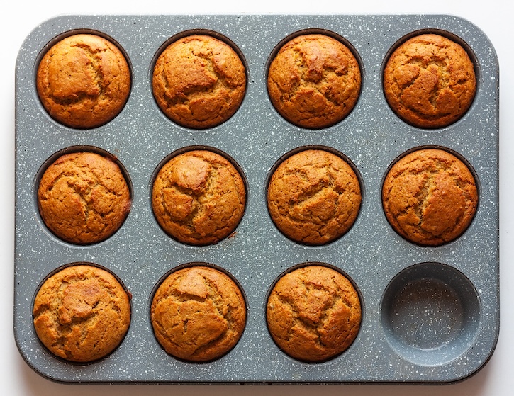 Cake Mix Carrot Cake Muffins