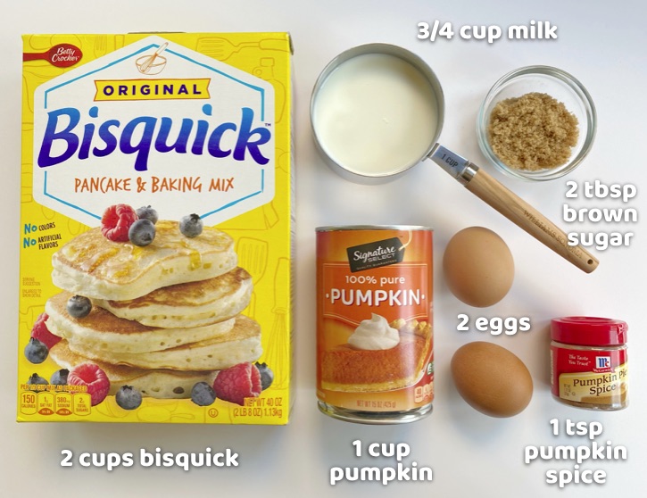 How To Make Pumpkin Waffles With Bisquick Pancake Mix
