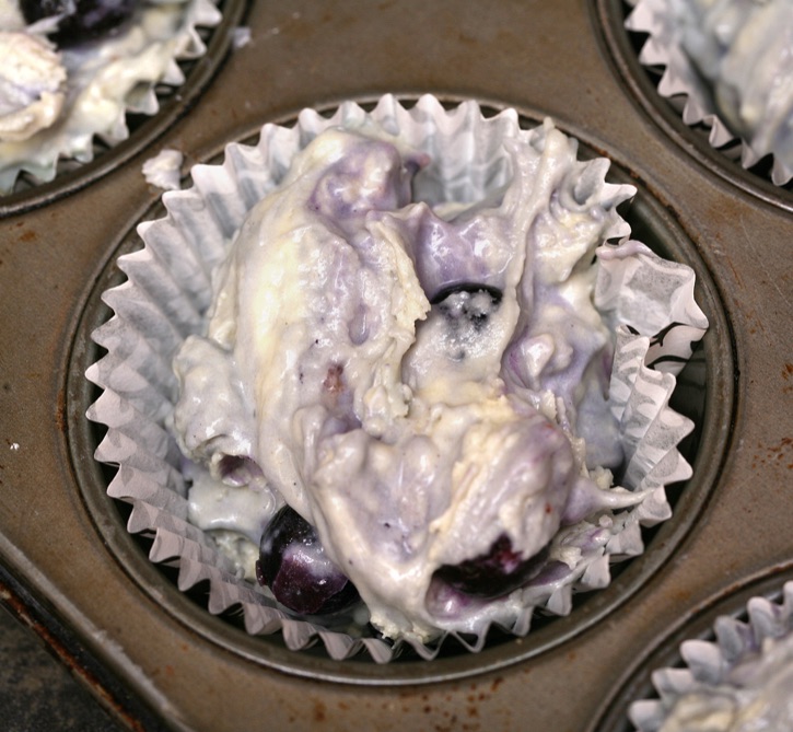 Super Easy Blueberry Muffins Made With Cake Mix