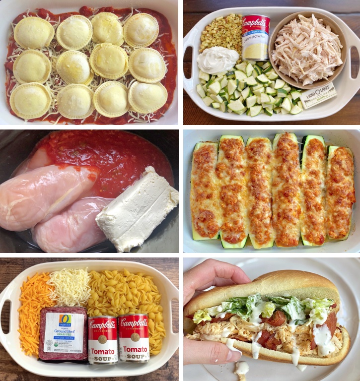 Quick and easy family dinner recipes! Everything from healthy baked chicken to ground beef comfort foods. Your picky eaters are going to love these simple weeknight meals! Most of them are cheap and made with just a few basic ingredients. 