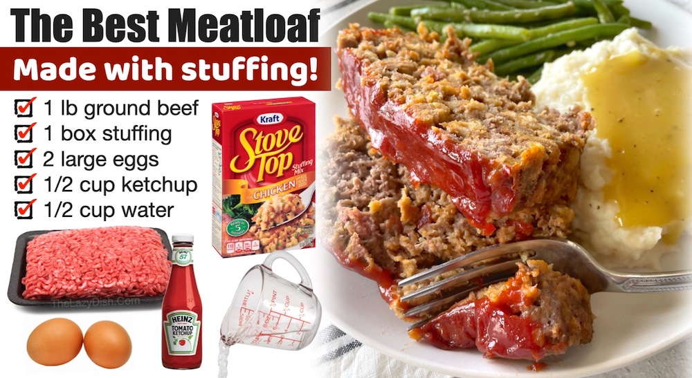 Stove Top Stuffing Meatloaf Recipe - One Hundred Dollars a Month