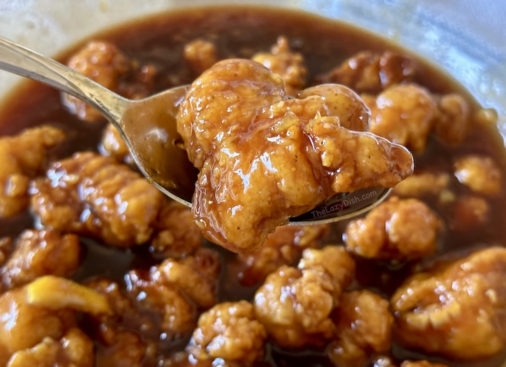 are you looking for a quick and easy dinner idea that your whole family will love? This sticky orange chicken recipe is so simple to make with just 5 cheap ingredients. This recipe is so good even my kids love it! 