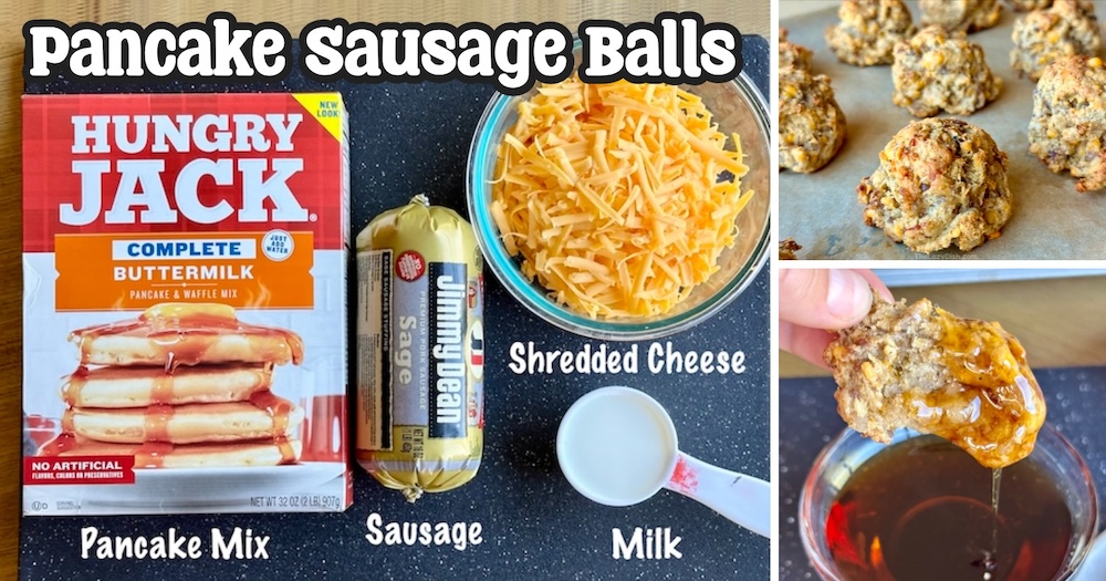Easy Pancake Sausage Balls Recipe