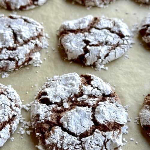 Chocolate cool whip cookies