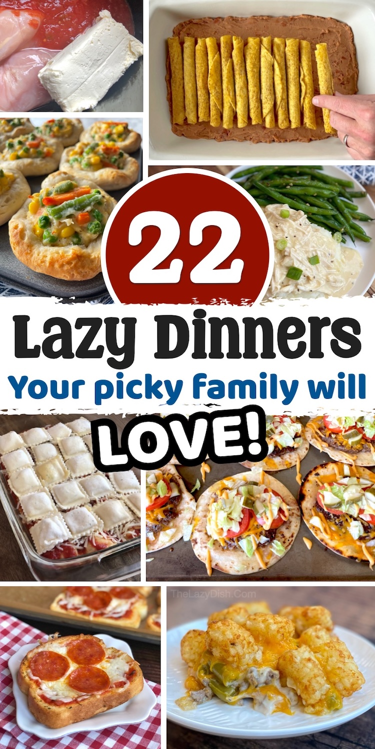 22 Lazy Dinner Recipes For Your Picky Family