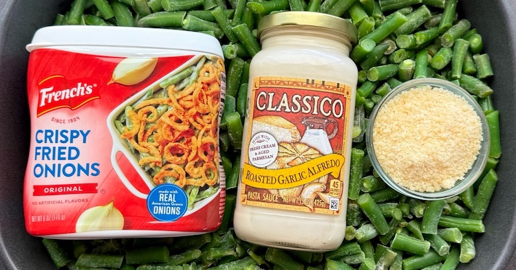 Green Bean Alfredo Casserole