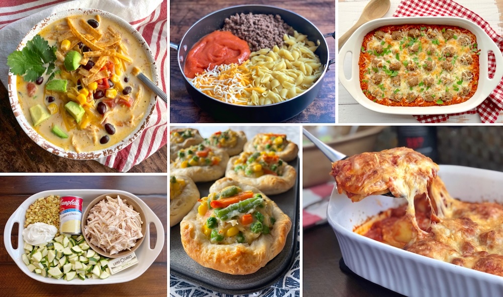 List of quick and easy family meals to make on busy weeknights for picky kids of all ages.