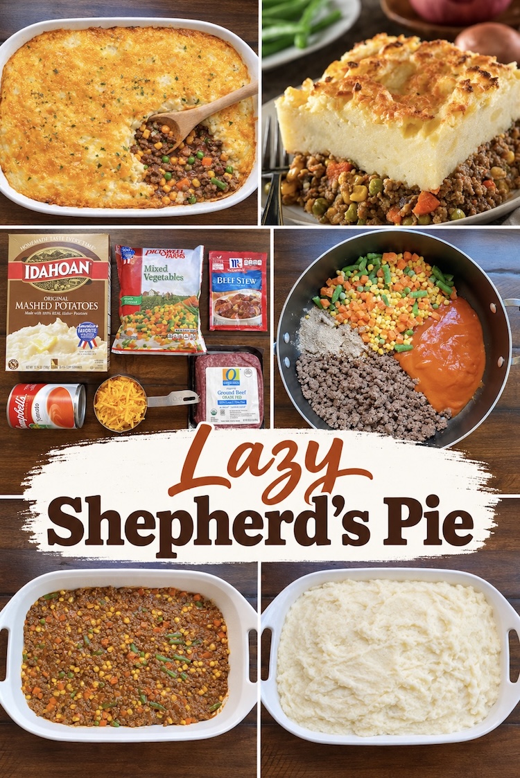 Number 6 on the List of Cozy Fall & Winter Dinner Ideas: Shepherd's Pie is a classic dinner recipe that I've made really easy to make at home thanks to a few basic ingredients. This recipe is topped with mashed potatoes and gooey cheese!